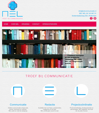Homepage NEL communicatie