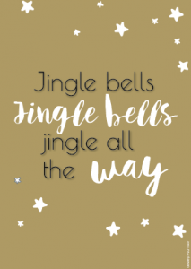 E-card kerst Jingle bells, jingle bells, jingle all the way