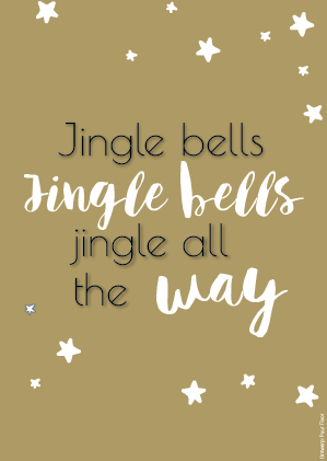 Kerst e-card Jingle bells